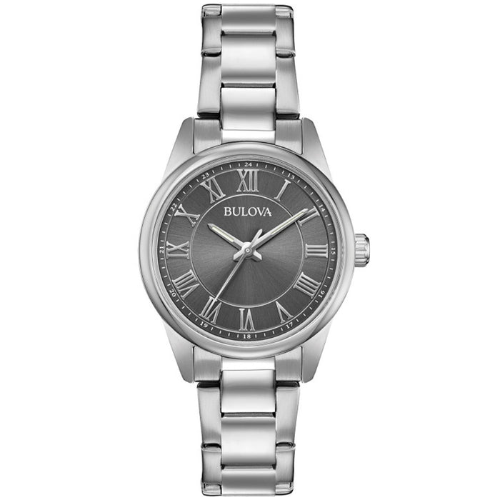 Bulova Women's Classic Grey Dial Watch - 96L272