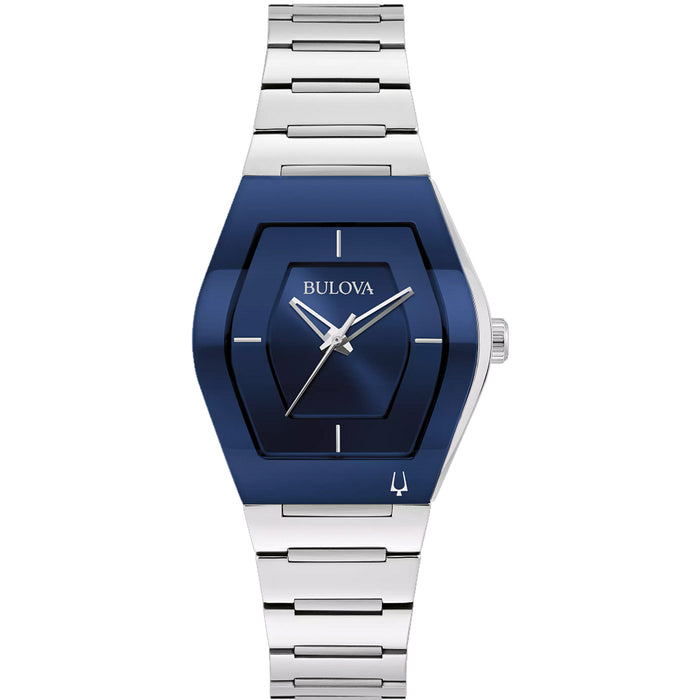 Bulova Women's Gemini Blue Dial Watch - 96L293