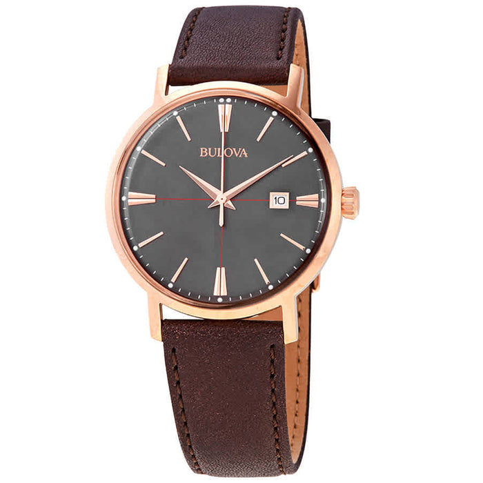 Bulova Men's Aerojet Black Dial Watch - 97B154