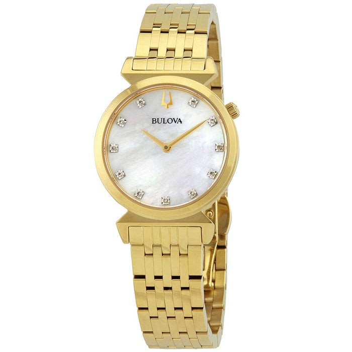 Bulova Women's Regatta Mother of pearl Dial Watch - 97P149