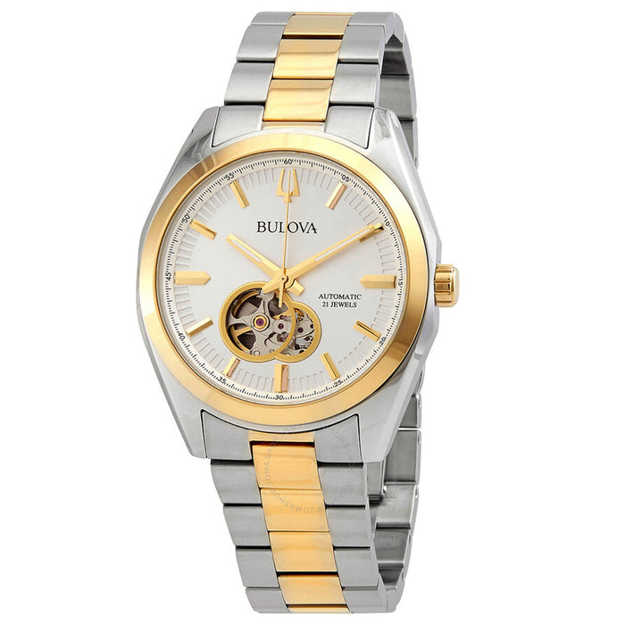 Bulova Men's Surveyor Silver Dial Watch - 98A284