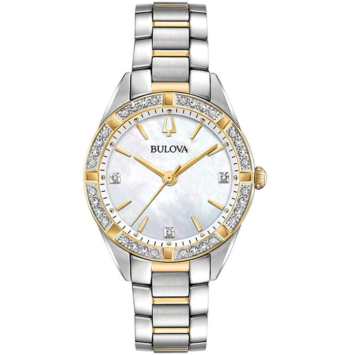 Bulova Women's Sutton Mother of pearl Dial Watch - 98R263