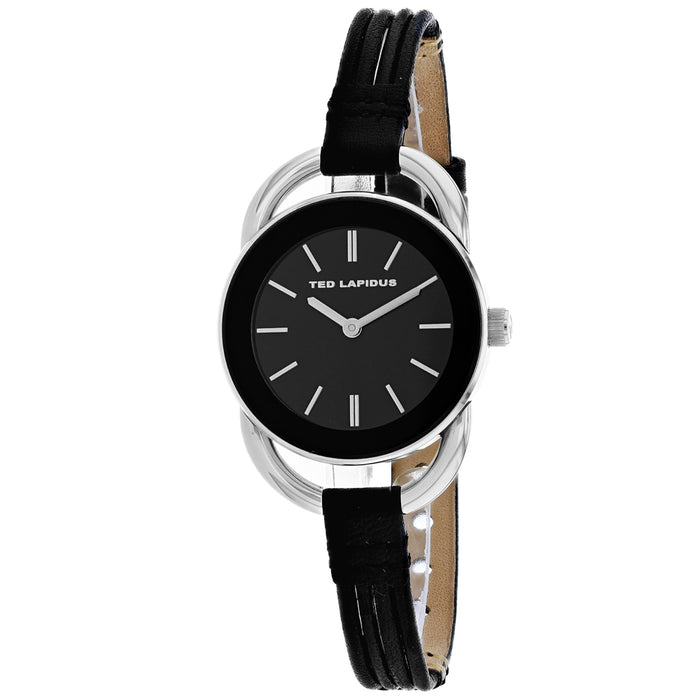 Ted Lapidus Women's Classic Black Dial Watch - A0681BNINN