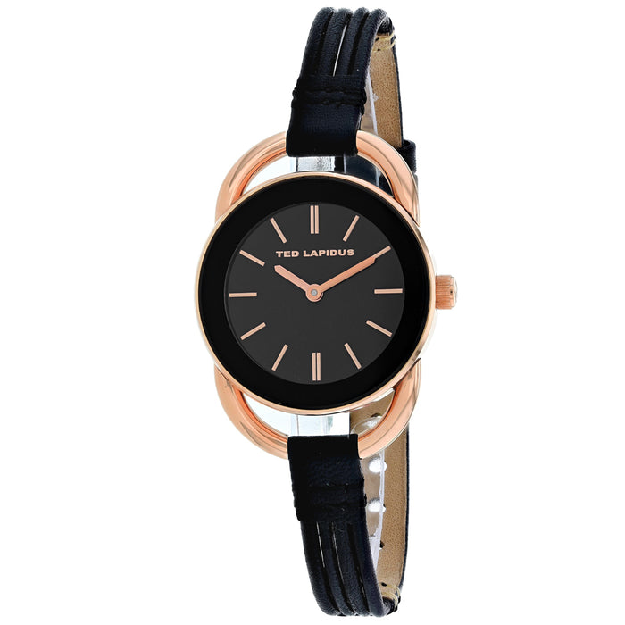 Ted Lapidus Women's Classic Black Dial Watch - A0681UNINN
