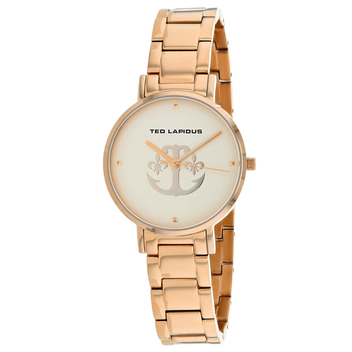 Ted Lapidus Women's Classic Rose gold Dial Watch - A0742URPX