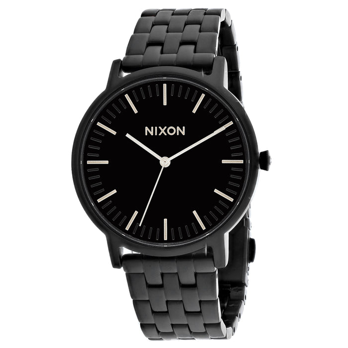 Nixon Men's Porter Black Dial Watch - A105-7756