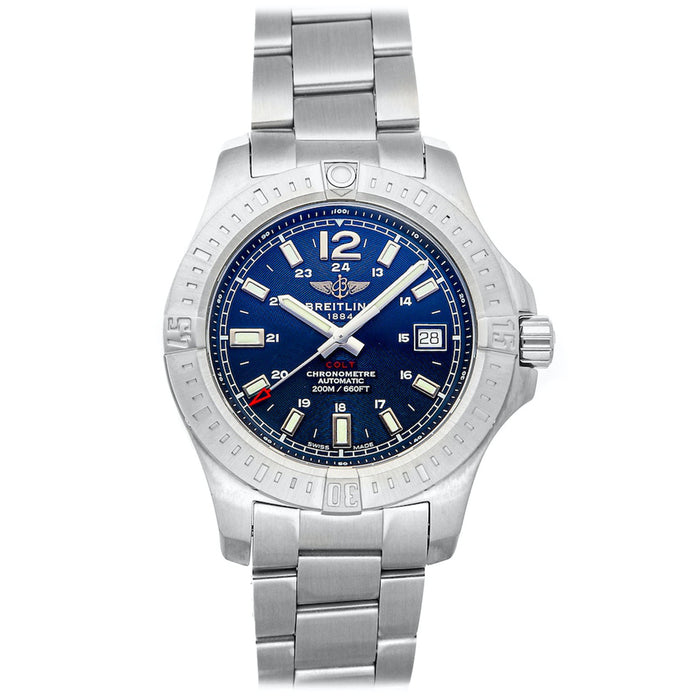 Breitling Men's Colt 41 Blue Dial Watch - A17313101C1A1