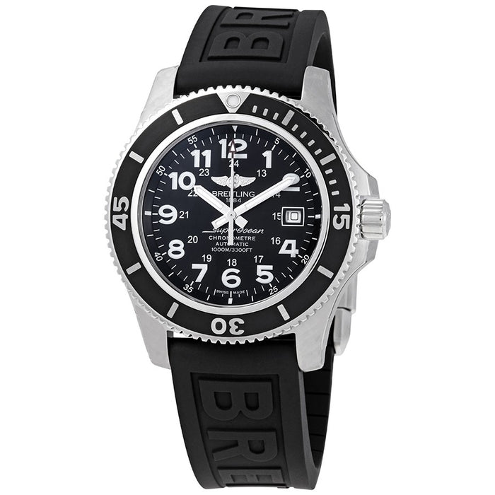 Breitling Men's SuperOcean Black Dial Watch - A17392D71B1S2