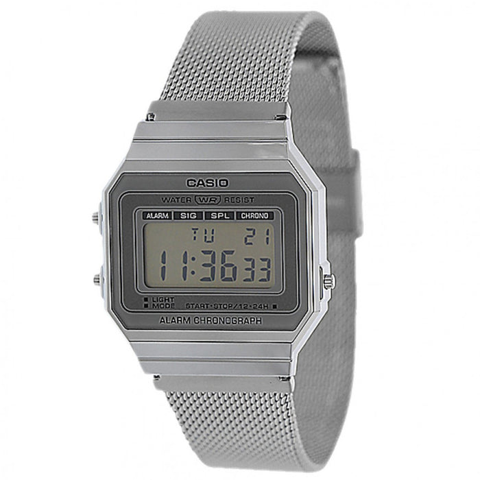 Casio Men's Classic Silver Dial Watch - A700WM-7AVT
