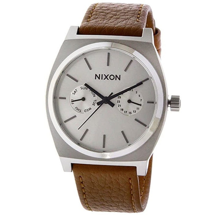 Nixon Women's Time Teller Silver Dial Watch - A927-2310