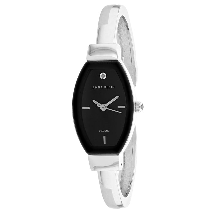 Anne Klein Women's Black Dial Watch - AK-2553BKSV
