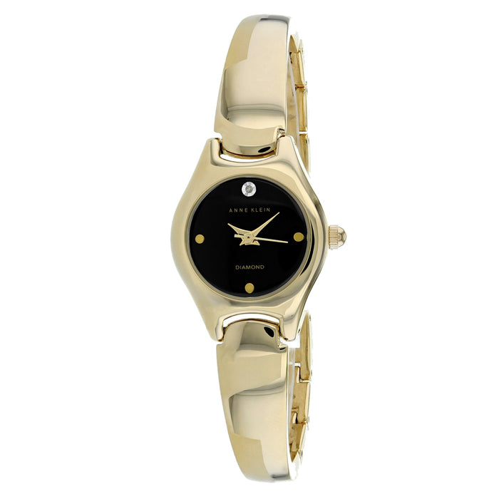 Anne Klein Women's Classic Black Dial Watch - AK-2554BKGB