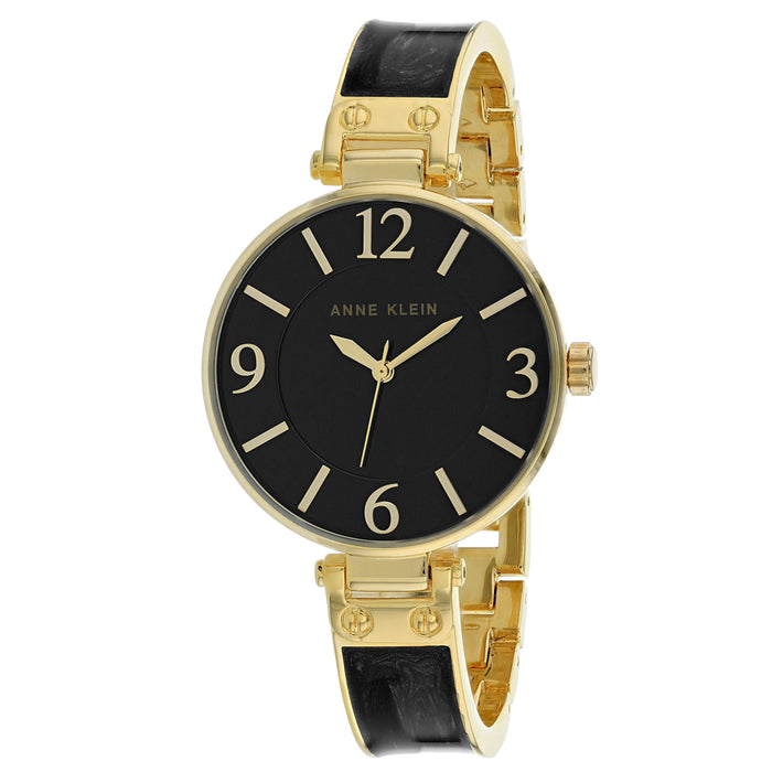 Anne Klein Women's Classic Black Dial Watch - AK-2690BKGB