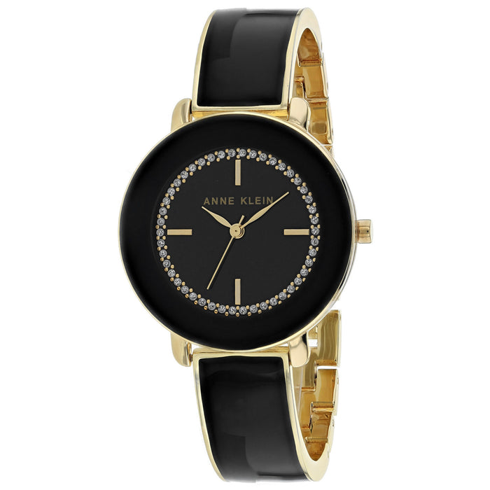 Anne Klein Women's Classic Black Dial Watch - AK-2908BKGB