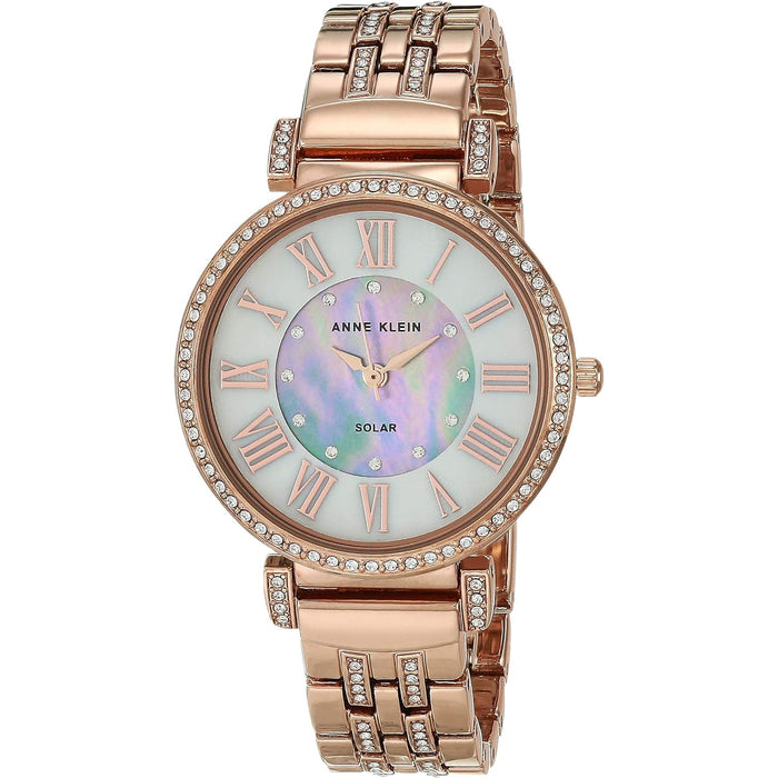 Anne Klein Women's Classic Mother of Pearl Dial Watch - AK-3632MPRG