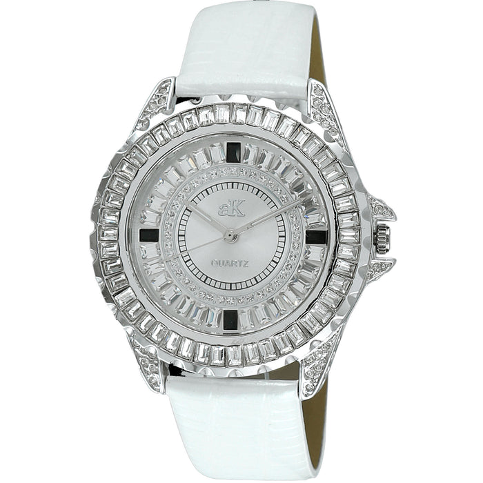 Adee Kaye Women's Felicity White Dial Watch - AK2727-S