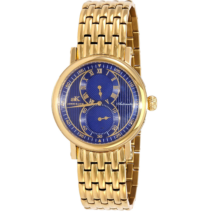 Adee Kaye Men's Mondo - G1 Blue Dial Watch - AK5665-MB-GBU