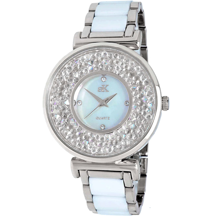 Adee Kaye Women's Pisa Mother of Pearl Dial Watch - AK8660