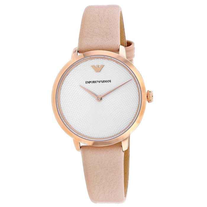 Armani Women's Two Hand Silver Dial Watch - AR11160