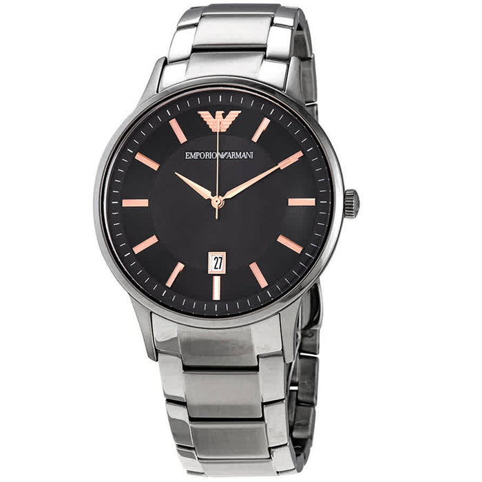 Armani Men's Emporio Black Dial Watch - AR11179