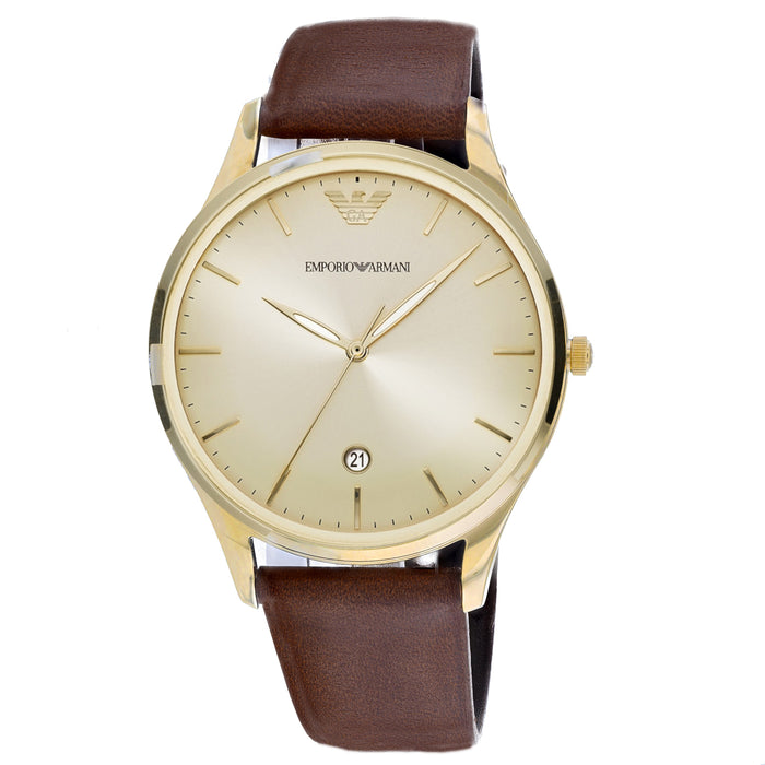 Armani Men's Adriano Beige Dial Watch - AR11312