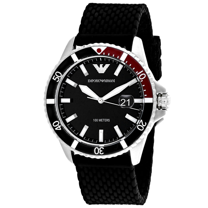 Armani Men's Classic Black Dial Watch - AR11341