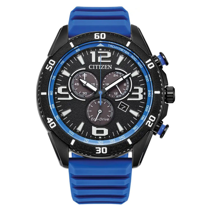 Citizen Men's Brycen Black Dial Watch - AT2586-05E