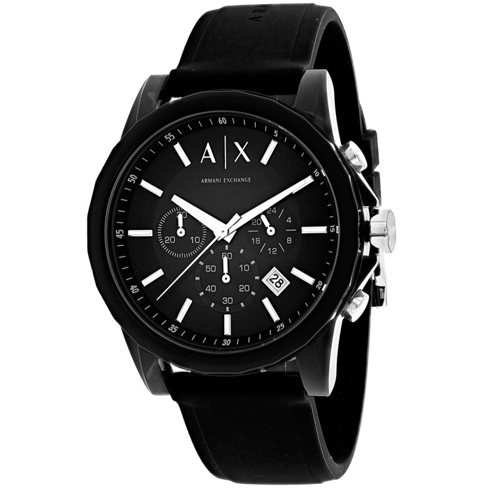 Armani Exchange Men's Classic Black Dial Watch - AX1326