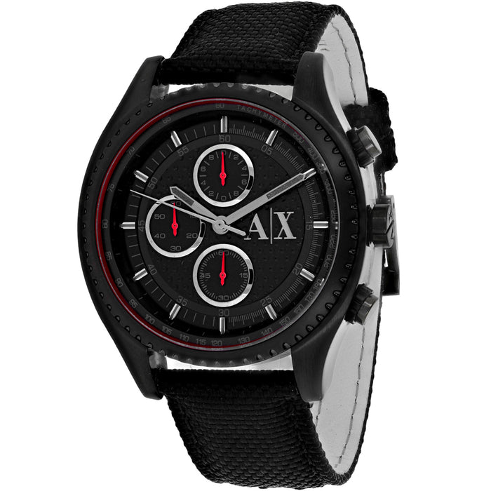 Armani Exchange Men's Active Black Dial Watch - AX1610