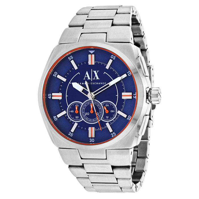Armani Exchange Men's Chronograph Blue Dial Watch - AX1800