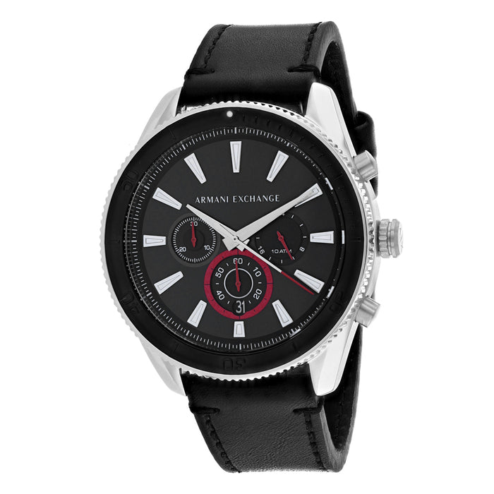 Armani Exchange Men's Classic Black Dial Watch - AX1817