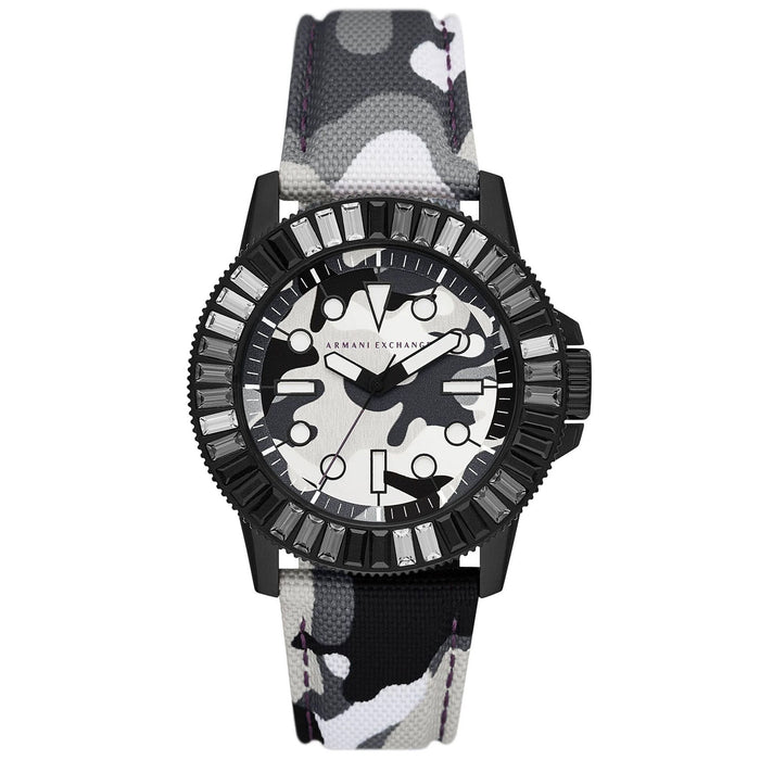 Armani Exchange Men's Classic Black/white Dial Watch - AX1856