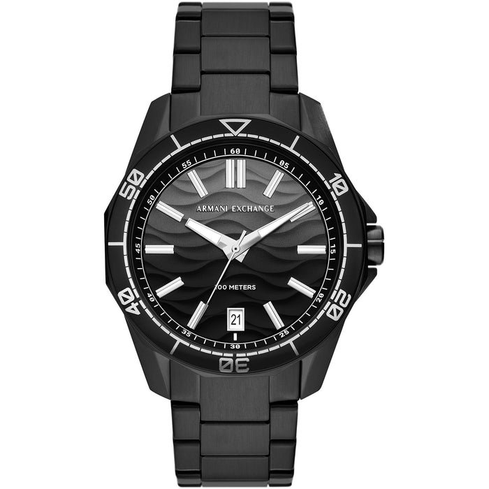 Armani Exchange Men's Classic Black Dial Watch - AX1952