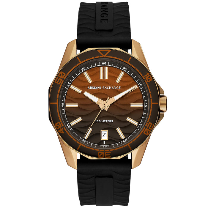 Armani Exchange Men's Classic Brown Dial Watch - AX1954