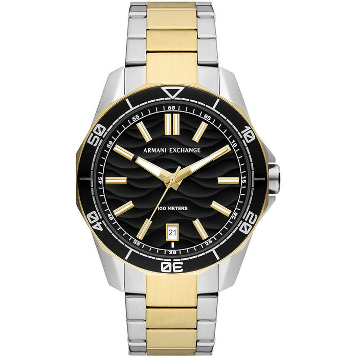 Armani Exchange Men's Classic Black Dial Watch - AX1956