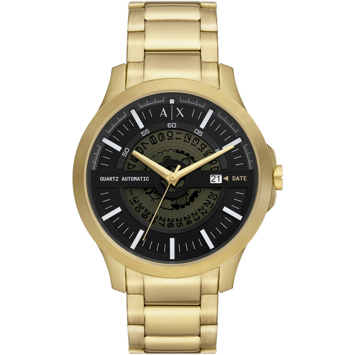 Armani Exchange Men's Classic Black Dial Watch - AX2443