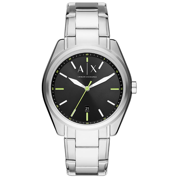 Armani Exchange Men's Classic Black Dial Watch - AX2856