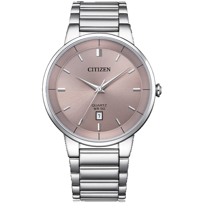 Citizen Men's Classic Pink Dial Watch - BI5120-51Z