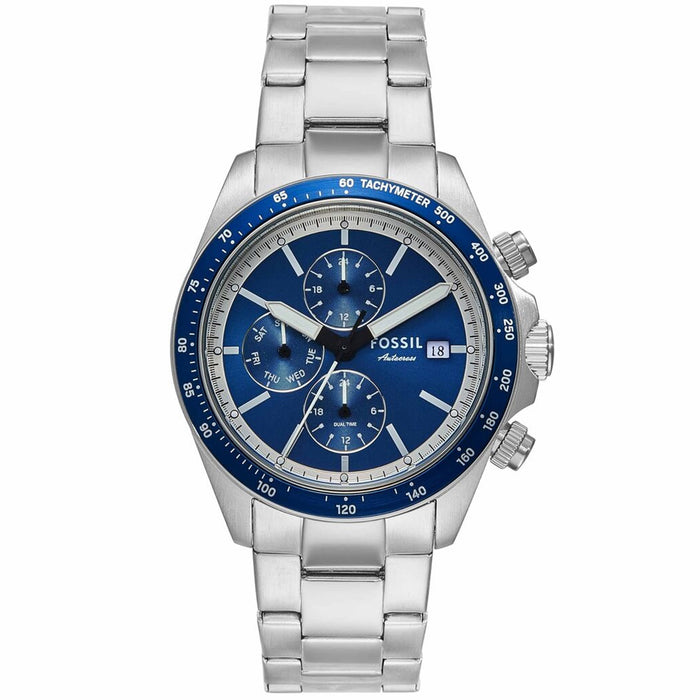Fossil Men's Autocross Blue Dial Watch - BQ2869