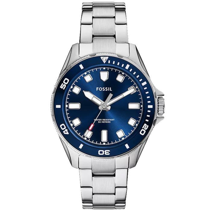 Fossil Men's Dalton Blue Dial Watch - BQ2881