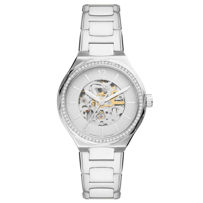 Fossil Women's Eevie White Dial Watch - BQ3788
