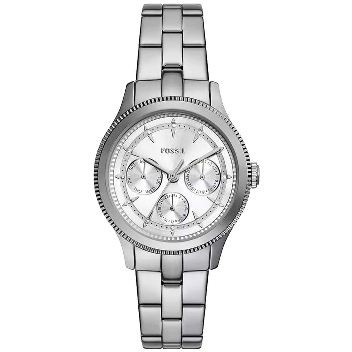 Fossil Women's Brynn Silver Dial Watch - BQ3992