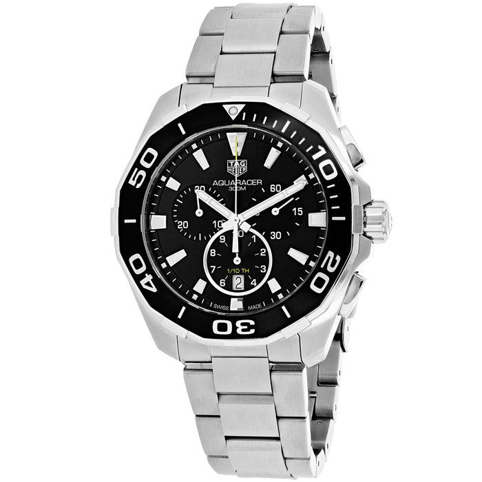 Tag Heuer Men's Aquaracer Black Dial Watch - CAY111A.BA0927