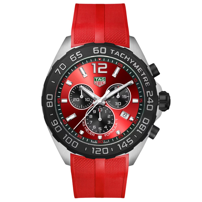 Tag Heuer Men's Formula 1 Red Dial Watch - CAZ101AN.FT8055