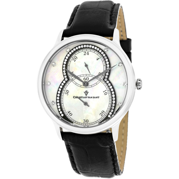 Christian Van Sant Women's Infinie White MOP Dial Watch - CV5410