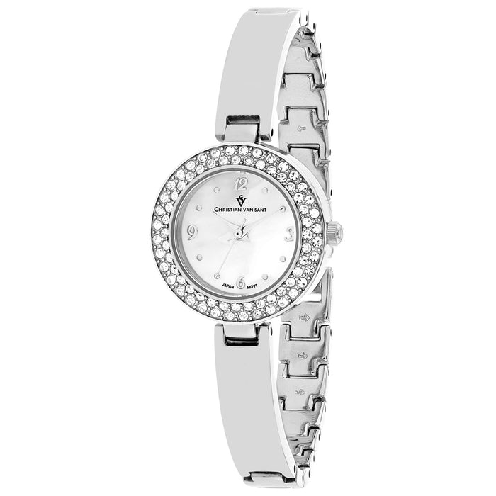 Christian Van Sant Women's Palisades White MOP Dial Watch - CV8610