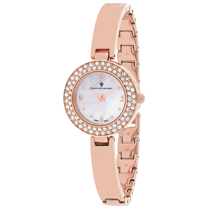 Christian Van Sant Women's Palisades White MOP Dial Watch - CV8613