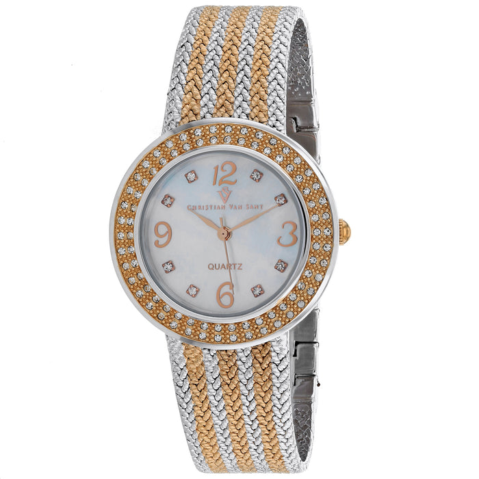 Christian Van Sant Women's Eclat Mother of Pearl Dial Watch - CV8801