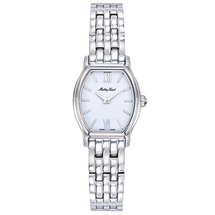 Mathey Tissot Women's Classic White Dial Watch - D104AI