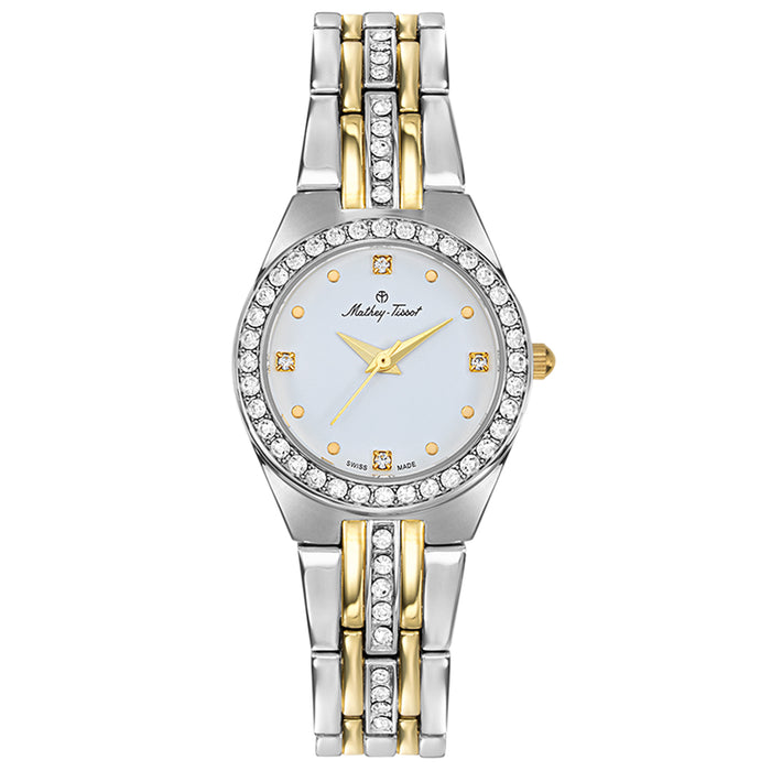 Mathey Tissot Women's FLEURY 2581 White Dial Watch - D2580BYI